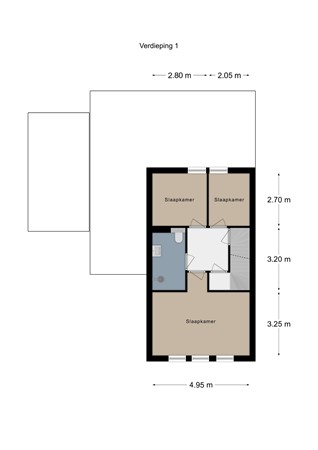 Floorplan - Burgemeester Rhoenstraat 12, 6291 KN Vaals